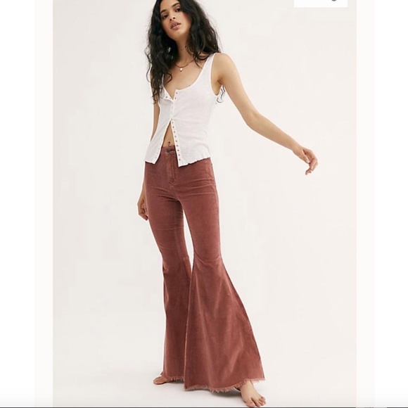 Free People Denim - ❌SOLD❌Free People Stretch Corduroy Bell Bottoms